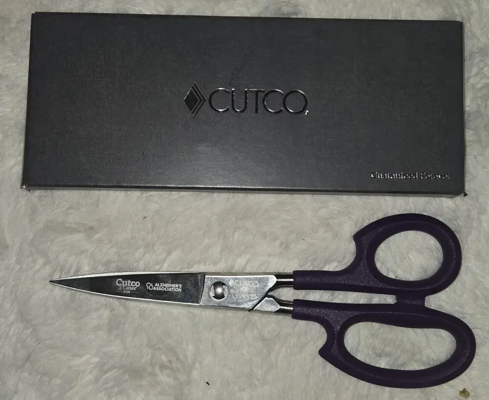 Cutco PURPLE Super Shears -Scissors Limited Engraved Edition